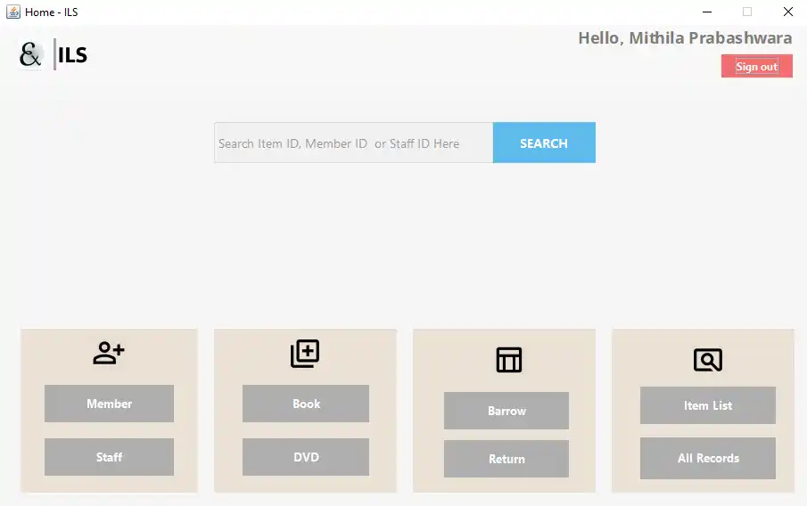 Library Management System